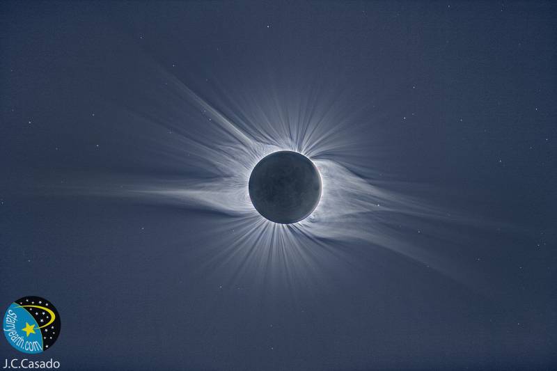 Eclipse total de sol desde Indonesia