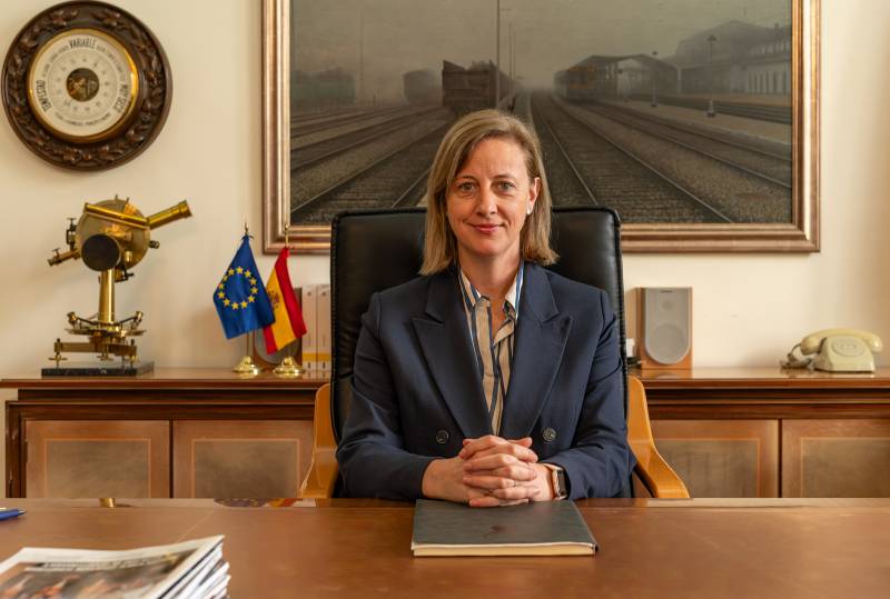Laura Barbas Calvo, directora general del  Instituto Geográfico Nacional