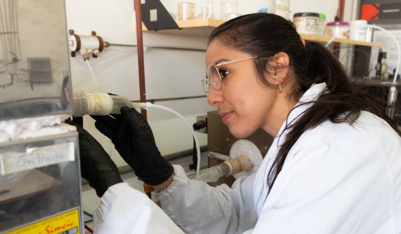 Yarivith Carolina González, investigadora en química sostenible