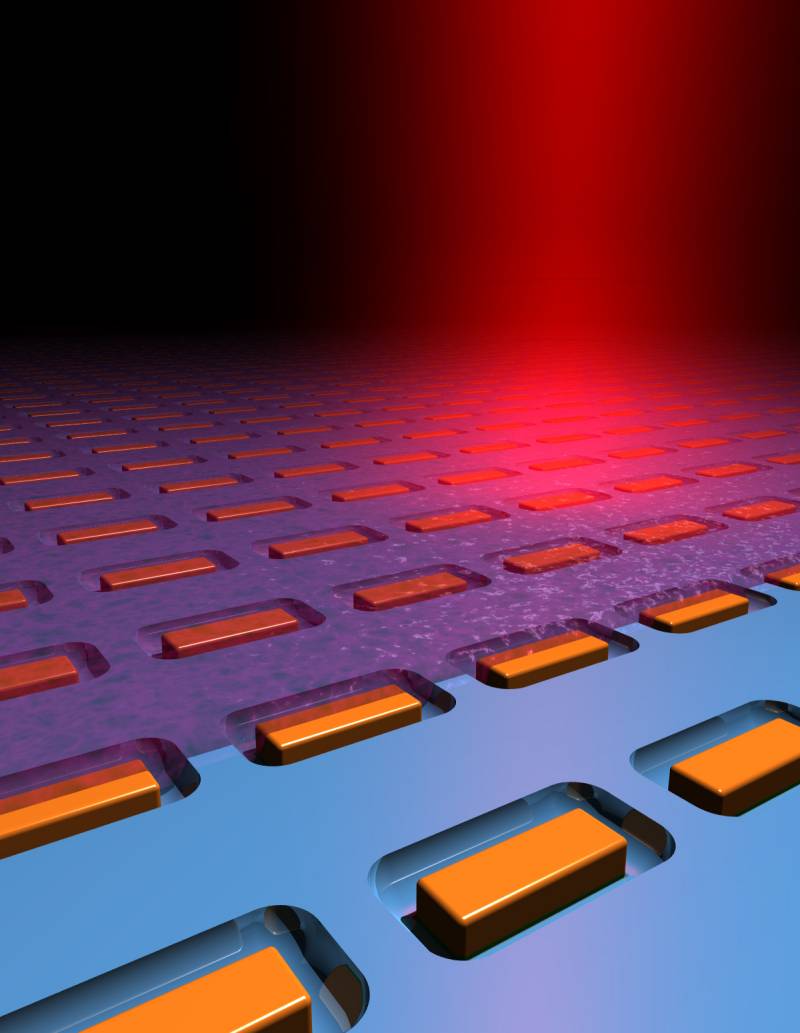 Desarrollan una nanoantena óptica que transforma luz en corriente