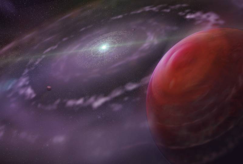 Detectan agua en la atmósfera de un lejano exoplaneta 