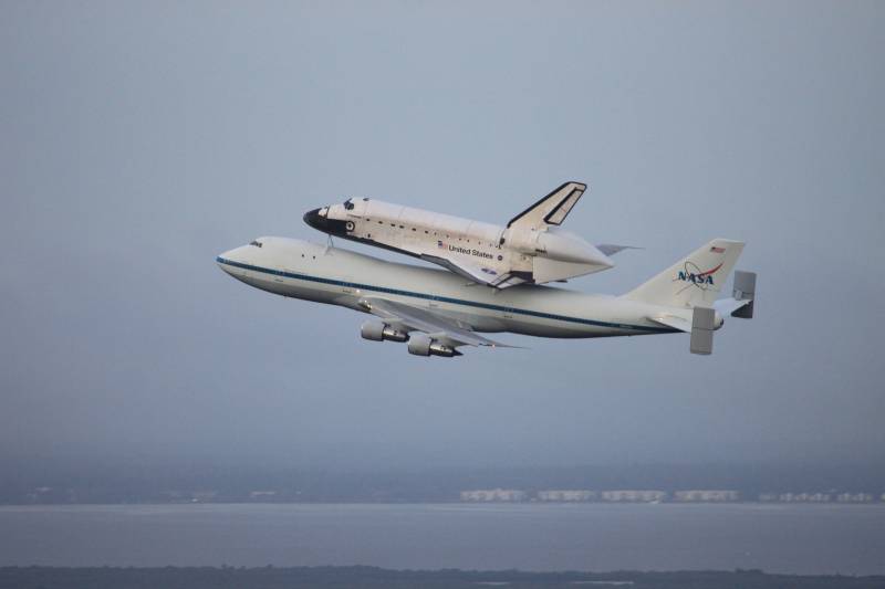 El 'Endeavour' despega hacia su jubilación