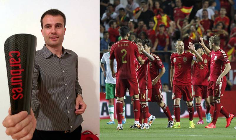 Espinilleras gaditanas en el Mundial de fútbol 