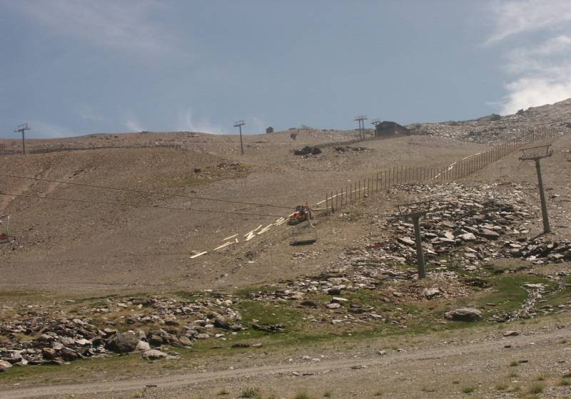 Sierra Nevada en temporada baja.
