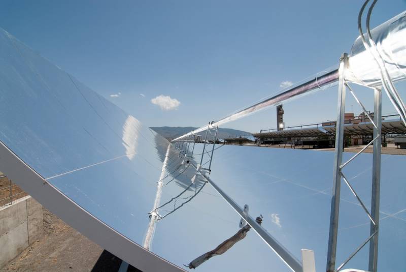  La Agencia Aeroespacial Alemana en las nuevas instalaciones de la Plataforma Solar de Almería