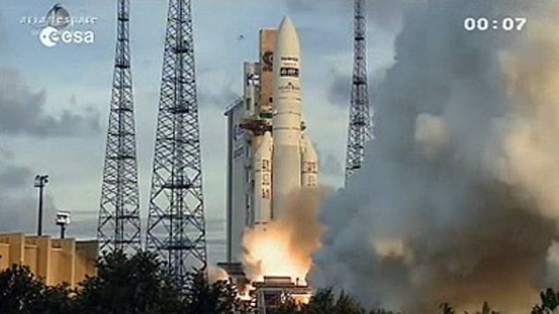 La ESA lanza MSG-3, el último Meteosat de Segunda Generación