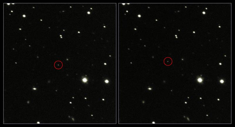 La sonda Gaia, un punto blanco en el espacio profundo