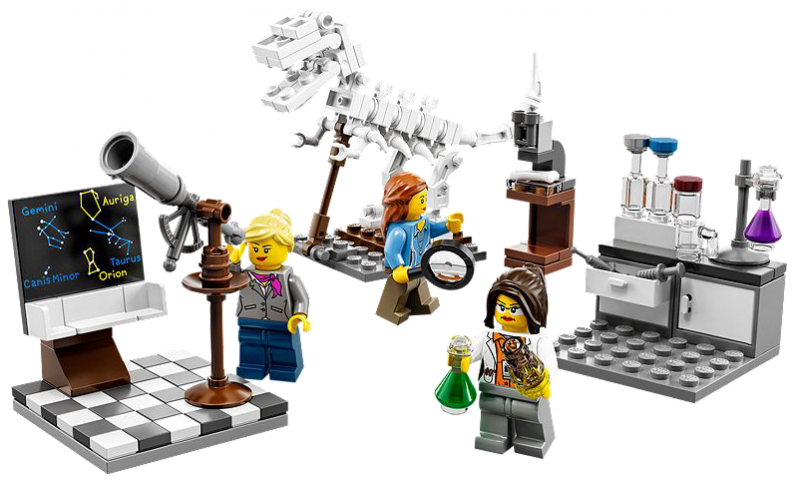Lego triunfa con su colección de figuritas de mujeres científicas