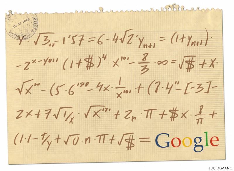 El 4 de septiembre de 1998 Larry Page y Sergei Brin fundan Google