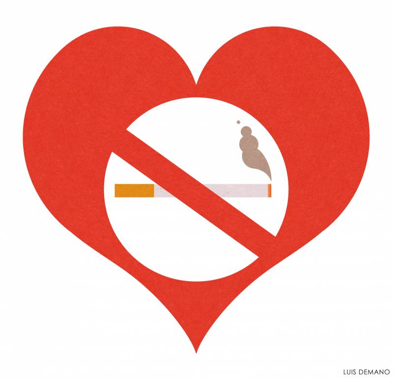 La prohibición de fumar en espacios públicos es buena para el corazón