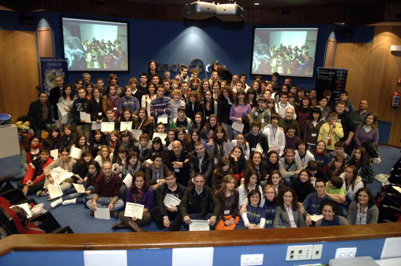 Estudiantes vascos y gallegos triunfan en los premios de la feria científica de Galicia