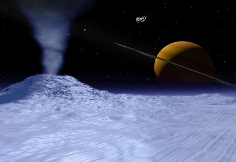 La luna de Saturno Encélado es una buena candidata para buscar vida