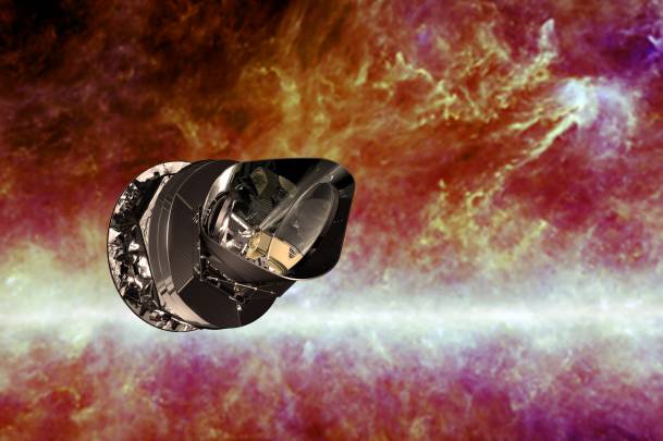 Los datos del satélite Planck sobre la polarización para toda la esfera celeste prontó estarán disponibles. / ESA - C. Carreau