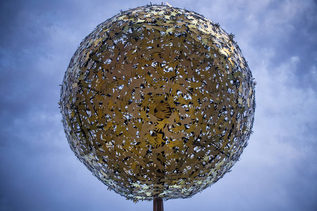 Parque de la Glorieta (entrada suroeste) de Ciudad Rodrigo. / Roberto García