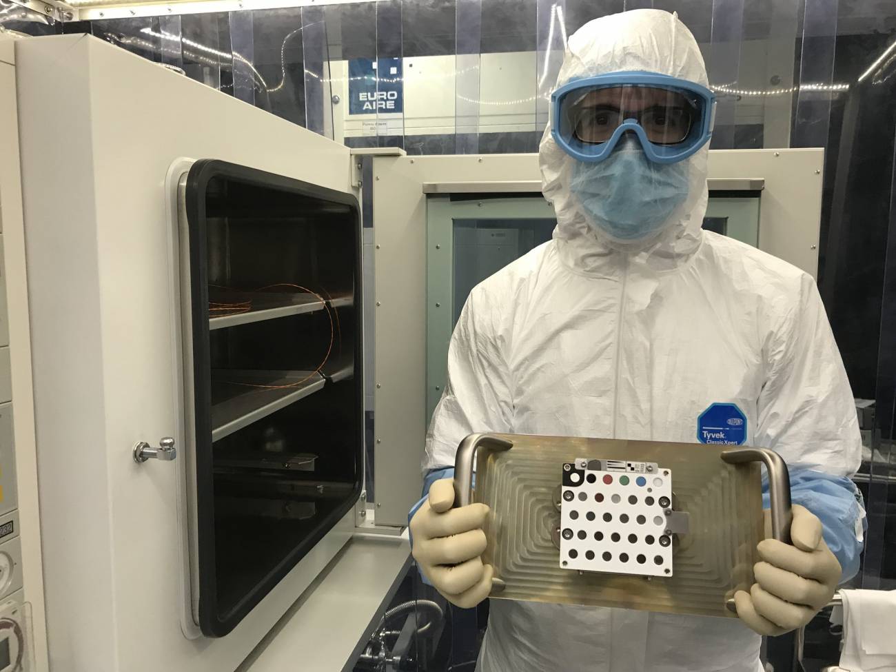 Sistema de calibración de SuperCam en el Perseverance. / Universidad de Valladolid