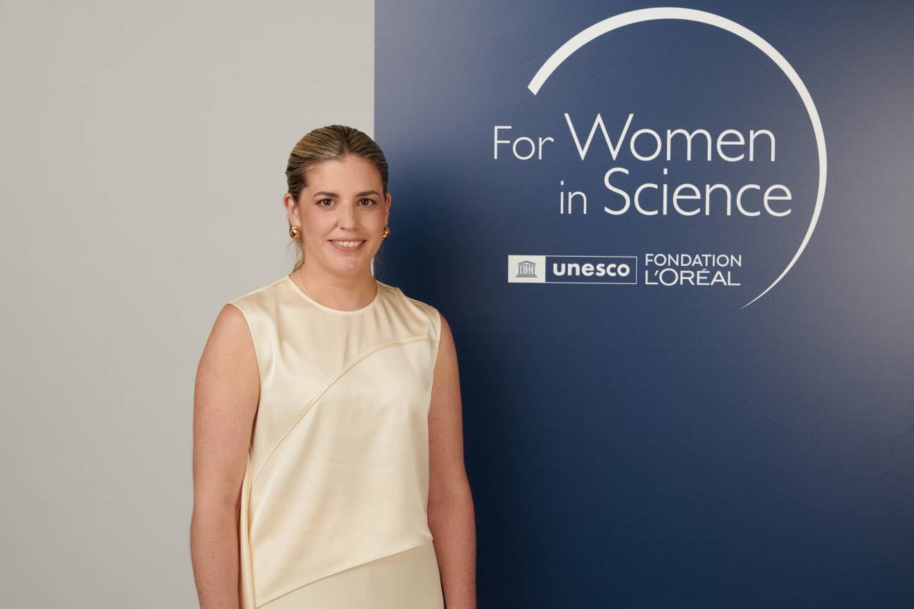 Esta doctora en Química ha sido una de las cinco premiadas por el programa L’Oréal-UNESCO For Women in Science. / Jorge Panizo