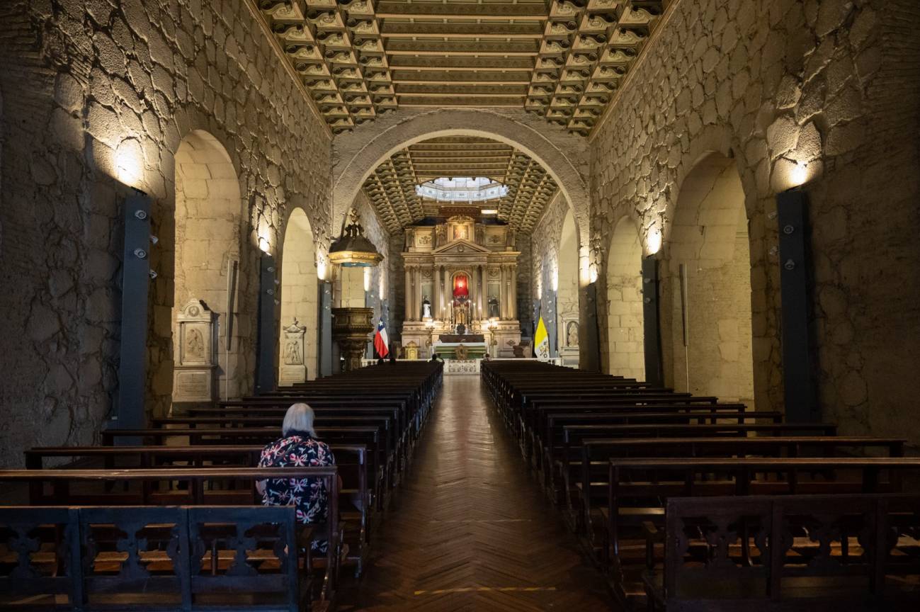 Interior de la Iglesia de San Francisco. / Alejandro Muñoz