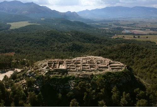Vista aérea del yacimiento. / UAB