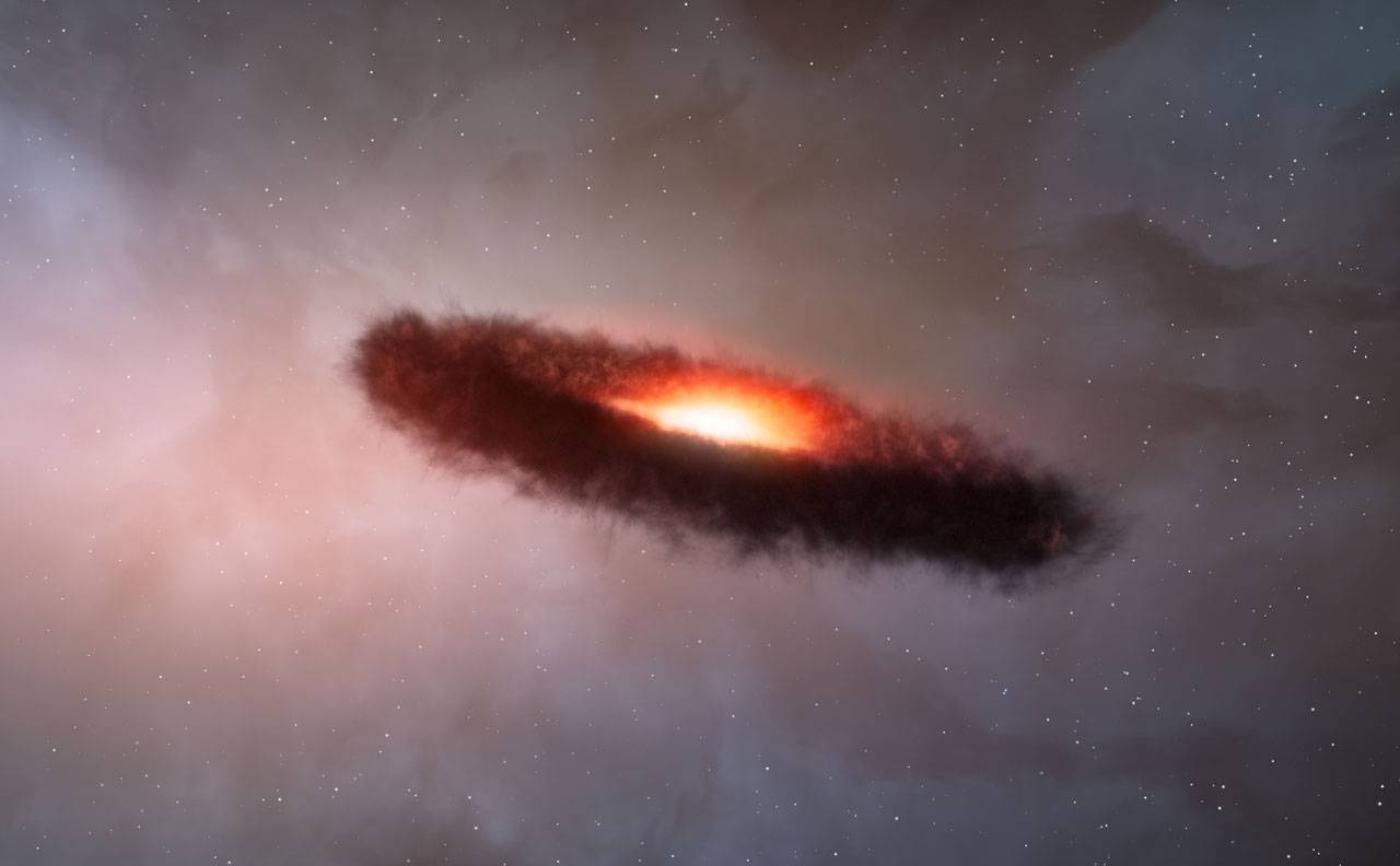 El disco de las enanas marrones podría crear planetas rocosos