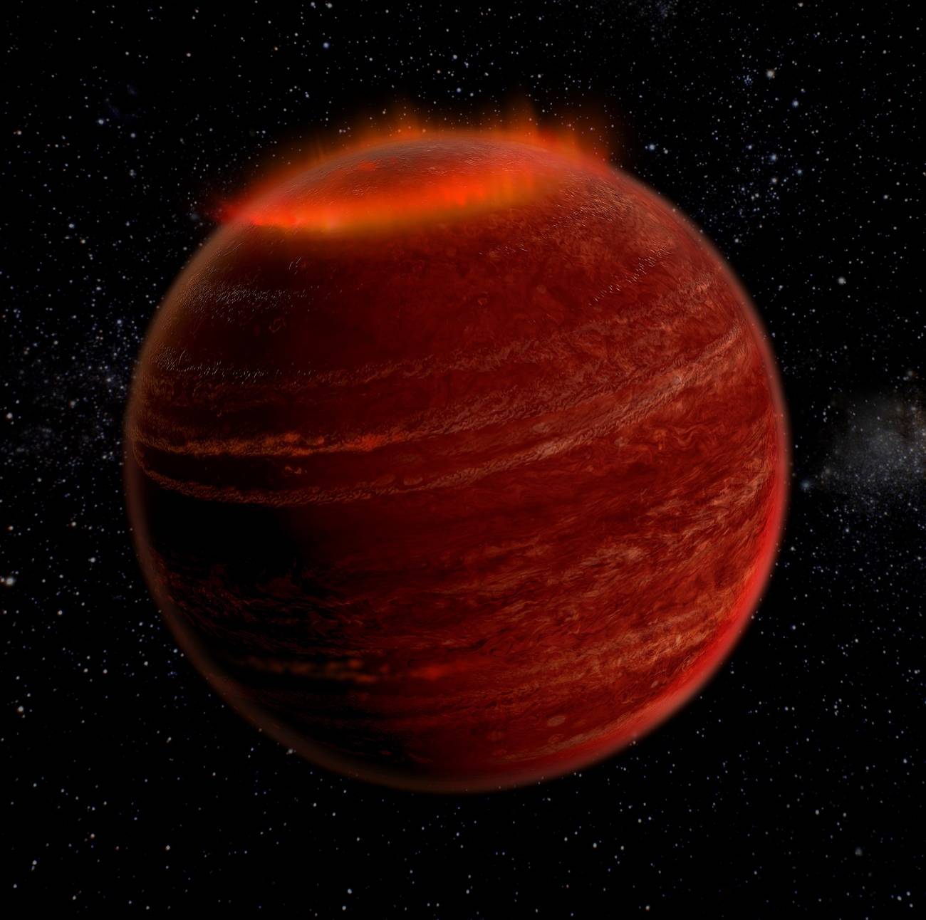 La aurora más brillante está fuera del sistema solar