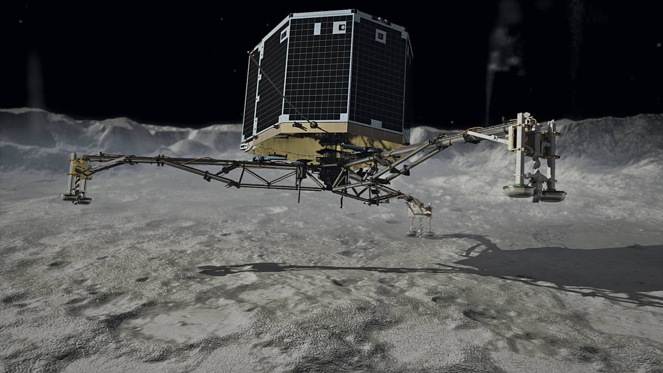 Philae encuentra nuevos compuestos orgánicos en un cometa