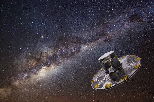 El satélite Gaia retratará a mil millones de estrellas