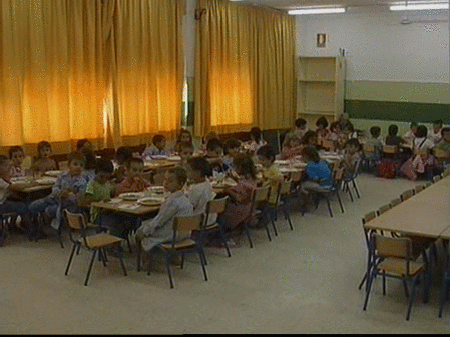 Según los datos del Instituto Europeo de Alimentación Mediterránea, más de un 10% de los alumnos de Andalucía comen a diario en sus propios colegios. 