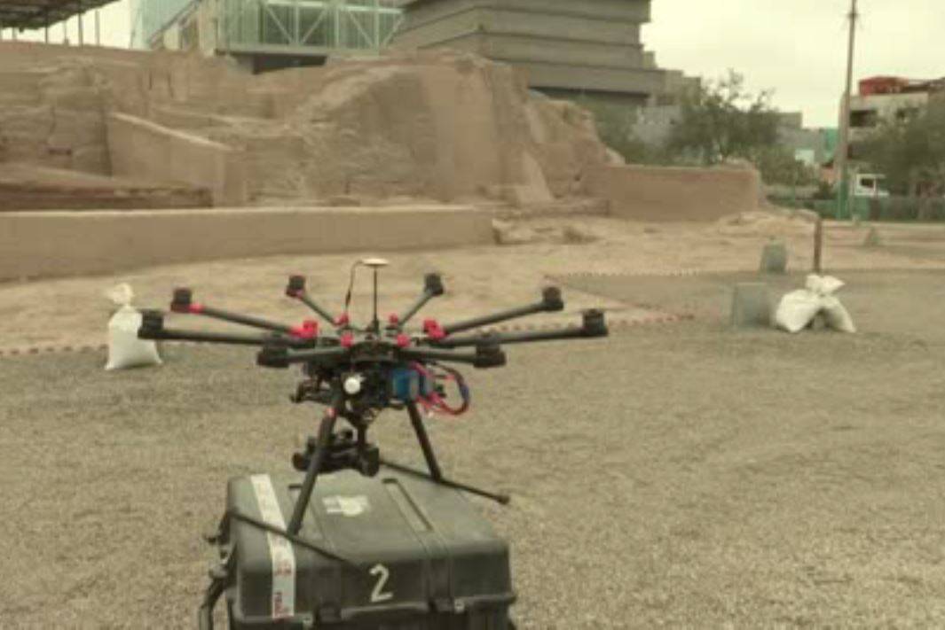 Perú incorpora drones para conservar su riqueza arqueológica