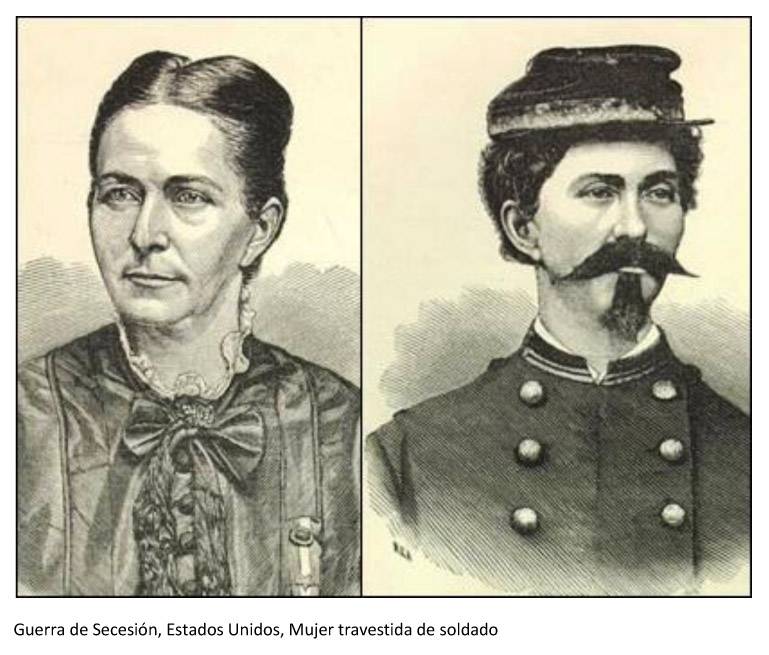 mujer soldado