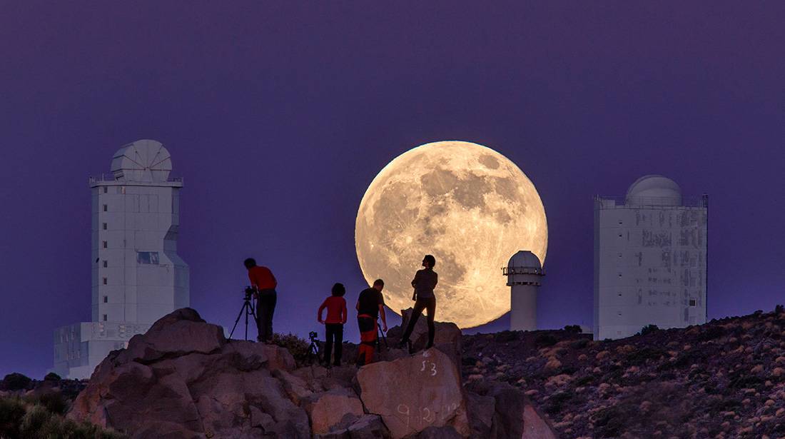 La superluna de marzo despide el invierno 