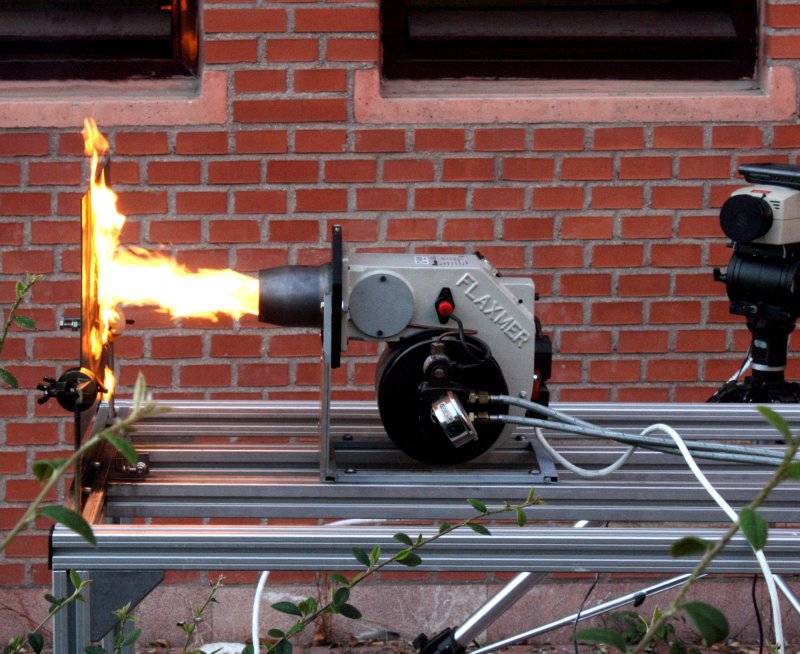 Tecnología infrarroja para medir el efecto del fuego en los materiales