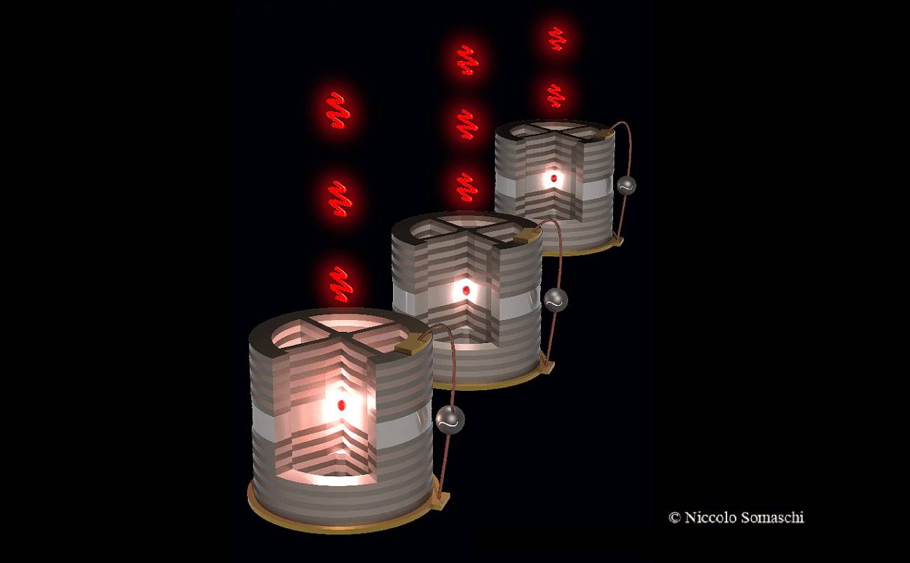 Una nanofuente cuántica mana fotones de uno en uno