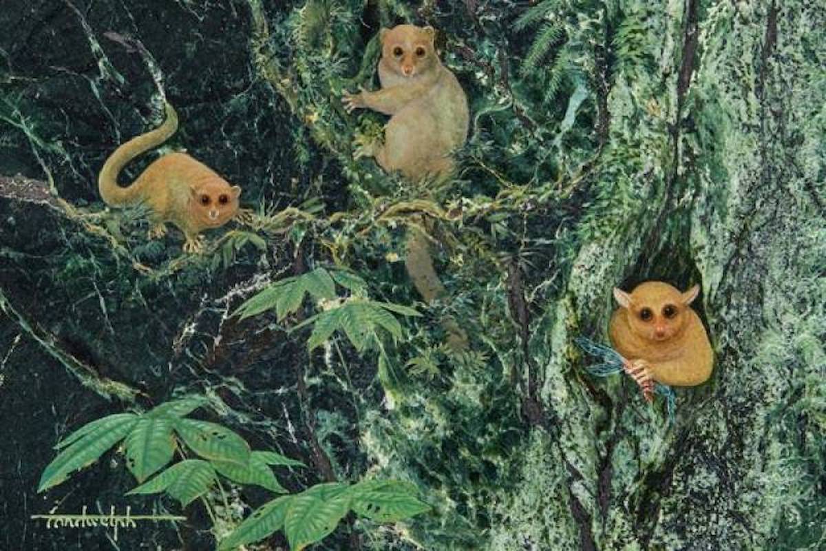 Pintura sobre mármol de Randwulph