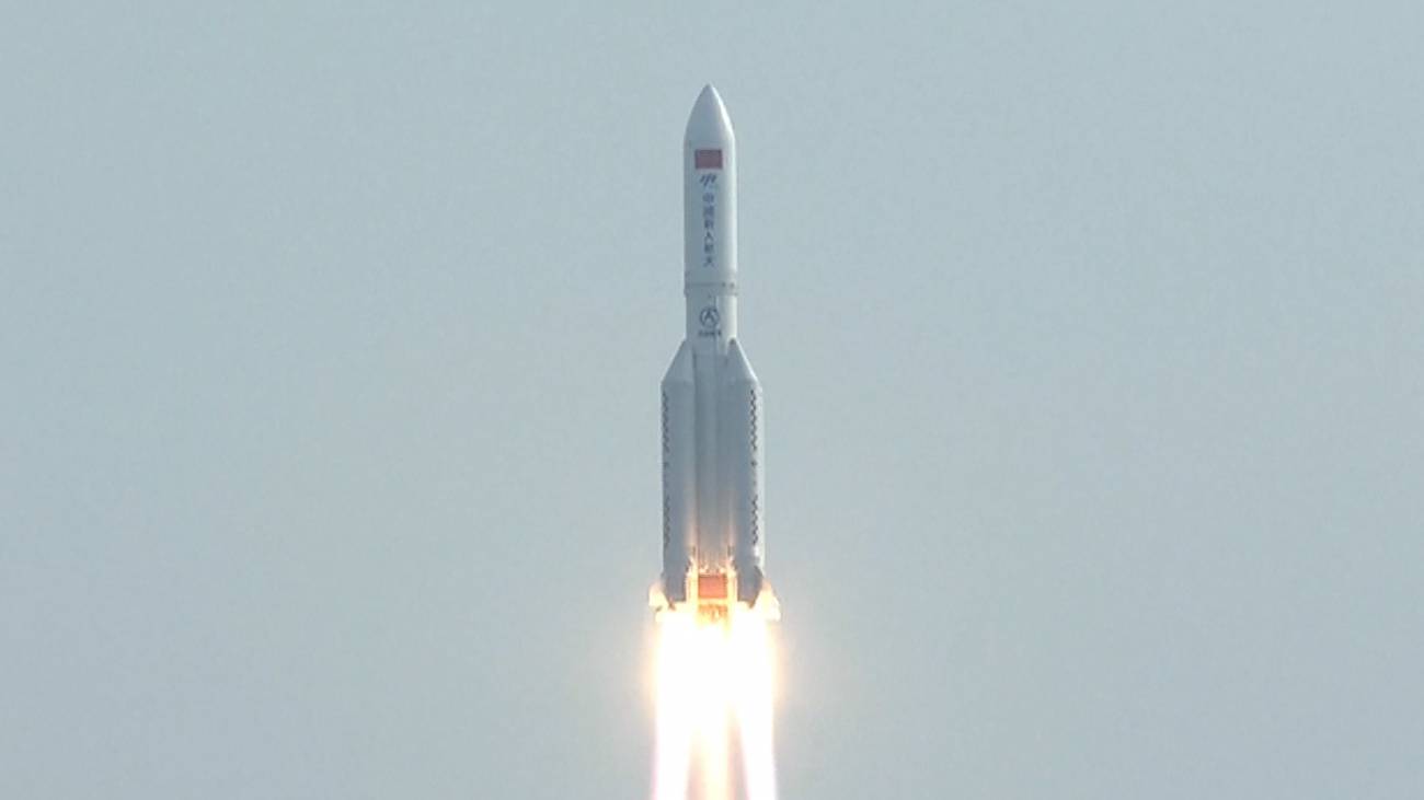 China lanza un nuevo módulo laboratorio para su estación espacial