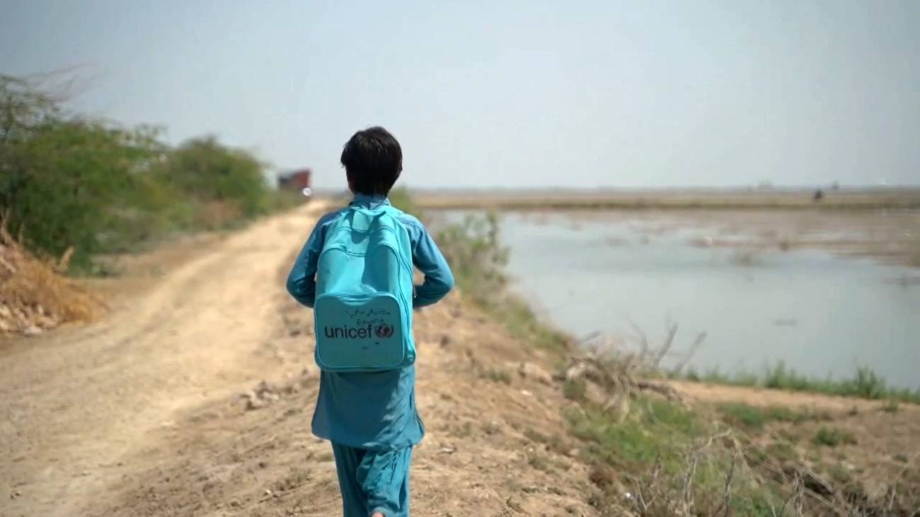 El cambio climático ha causado el éxodo de más de 40 millones de niños en seis años