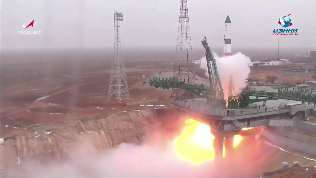 Rusia lanza un cohete rumbo a la Estación Espacial Internacional