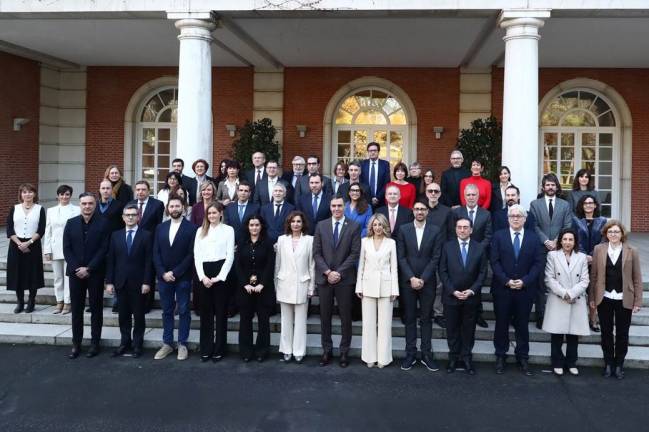 Foto asesores científicos y Gobierno