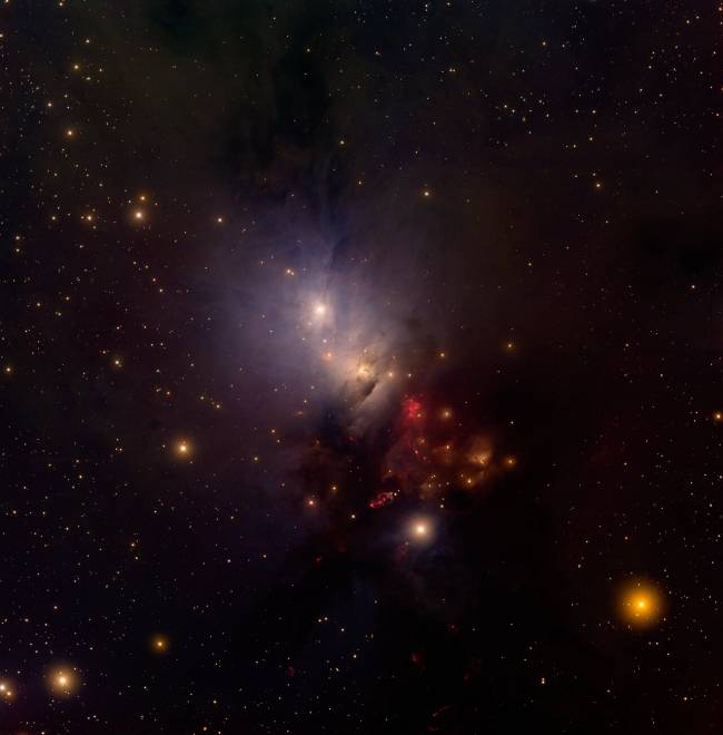 Captan la interacción entre un chorro de materia de una estrella y su entorno con un detalle inédito