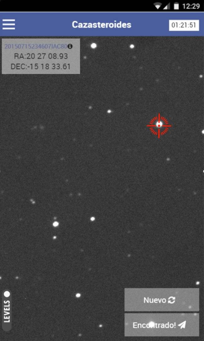 Cazasteroides: una ‘app’ para controlar los asteroides desde tu sillón