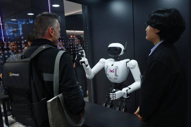 robot humanoide, MWC 2025