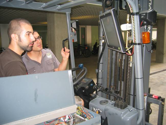 Crean un sistema de seguridad para vehículos industriales