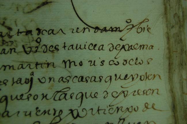 Archivo Notarial de Posadas, Legajo 686, Juan del Castillo, Palma del Río, 1592, fol. 194 (vº).2