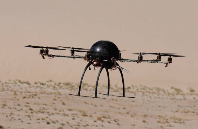 Desarrollan el ‘aracnocóptero’, una aeronave robotizada