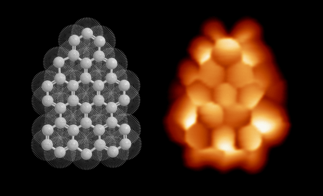 Descubierto el magnetismo de un ‘nanocopo’ de grafeno
