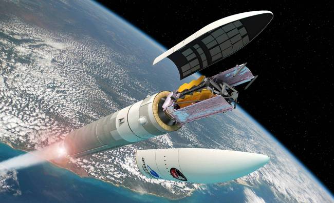 Despega el telescopio espacial James Webb, el más grande de la historia