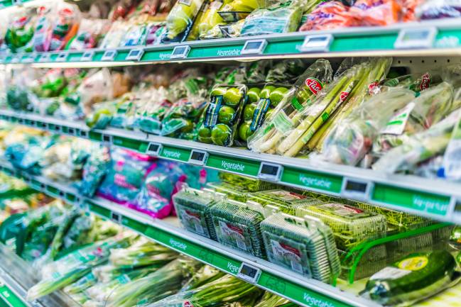 alimentos plástico