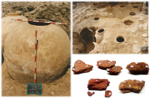 Muestras arqueológicas