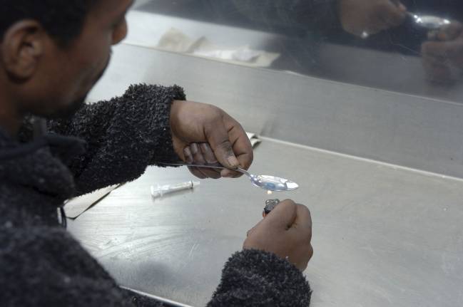 El consumo de heroína aumenta porque es barata y fácil de conseguir 