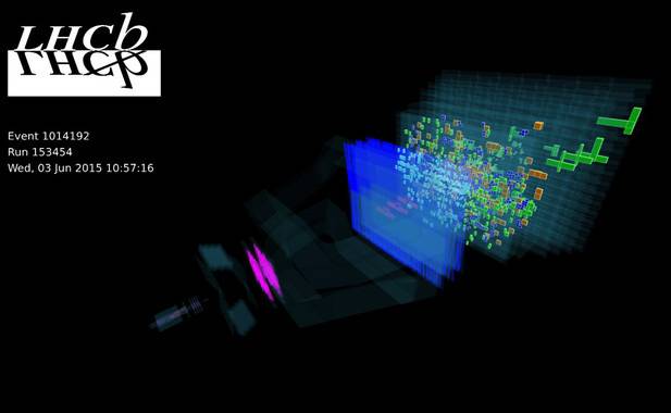 El experimento LHCb logra medir con bariones un parámetro fundamental en física de partículas