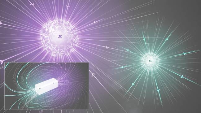 El experimento MoEDAL del LHC restringe la búsqueda de monopolos magnéticos